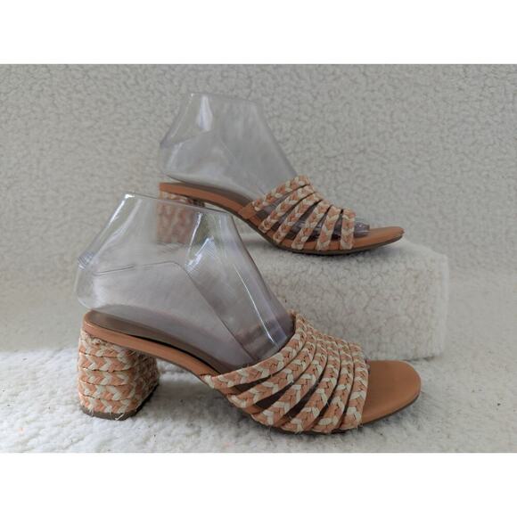 Universal Thread Shoes - Women's Rachel Mule Heels Orange Universal Thread Size 6.5 With Tag No Box